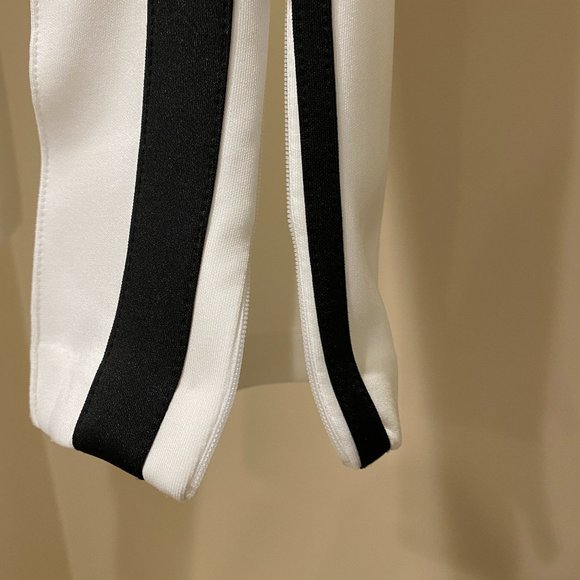 Pam & Gela White Track Pants Size Small - Picture 4 of 8